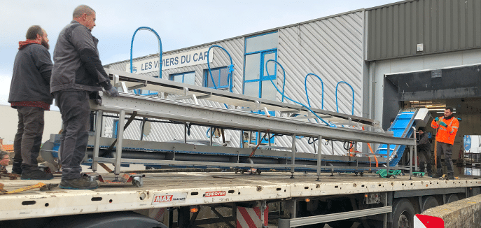 Déménagement et réimplantation usine